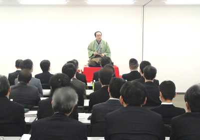 三遊亭楽春の講演会