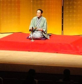 三遊亭楽春のコミュニケーション講演会の風景