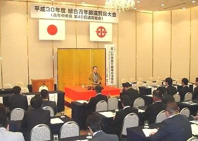 講演会の評判が好評の人気講師・三遊亭楽春の笑いの効果でコミュニケーション&メンタルヘルス講演会の風景