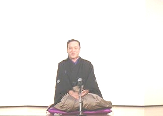 三遊亭楽春の出張落語会の風景